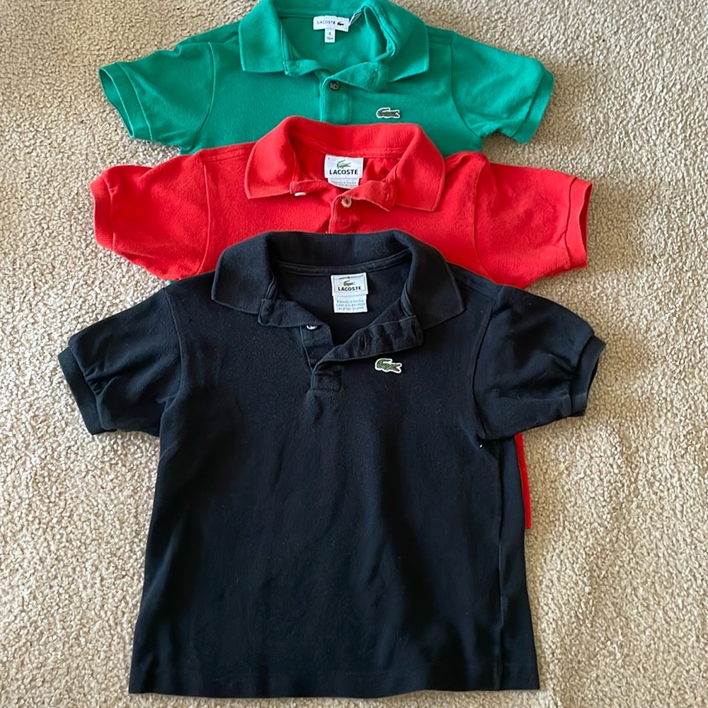 Lacoste Polo lot